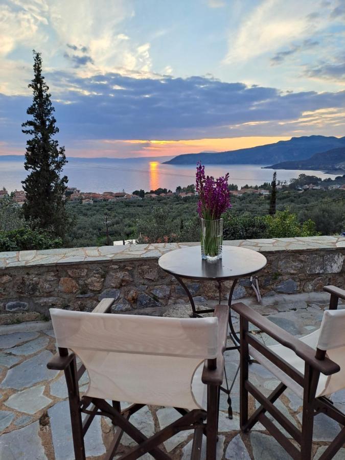 Papanestoras Apartments Kardhamili Bagian luar foto