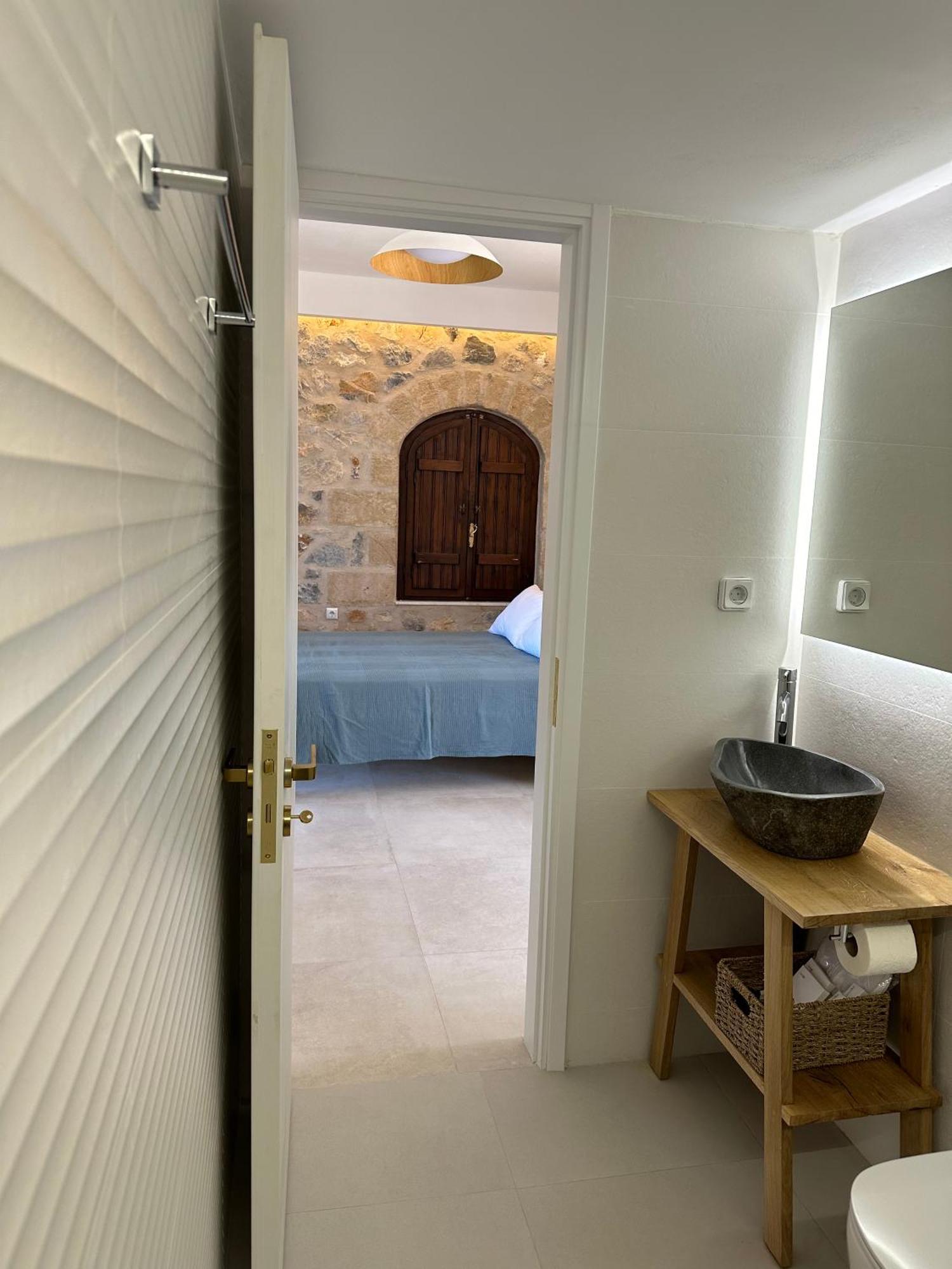 Papanestoras Apartments Kardhamili Bagian luar foto